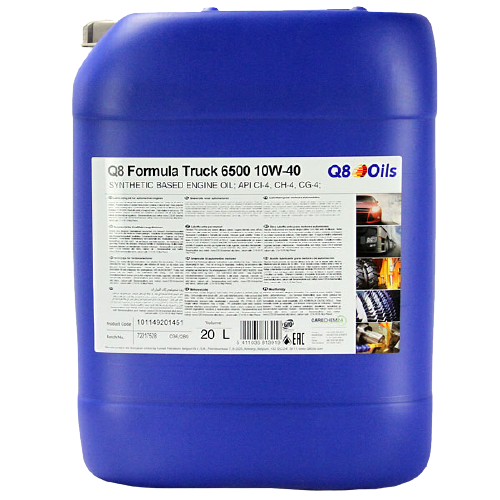 Моторное масло Q8 Formula Truck 6500 10W-40, 20л